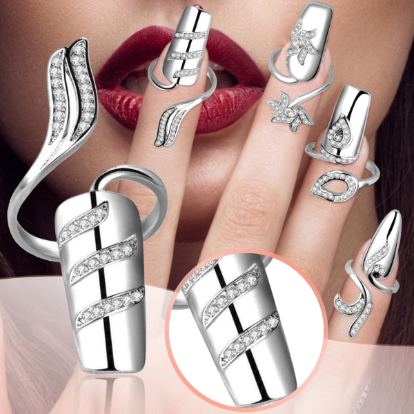 Set de Anillos para uñas Beauty